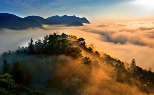 庐山景区地图