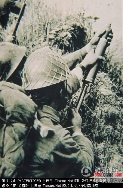 德国装甲掷弹兵和日军的掷弹筒兵比较