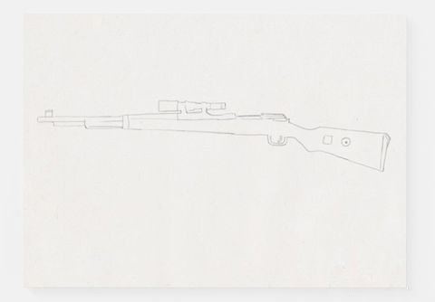 98k的素描画怎么画