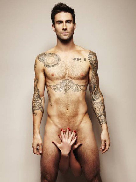 Maroon 5主唱Adam Levine身上所有的纹身