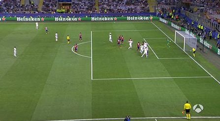 2016欧冠决赛水爷那球到底有没有越位的