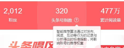 今日头条号指数是什么，怎么达到650分