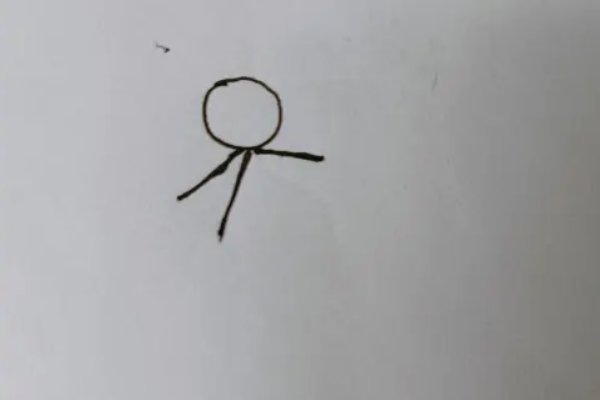 龙元素火柴人怎么画