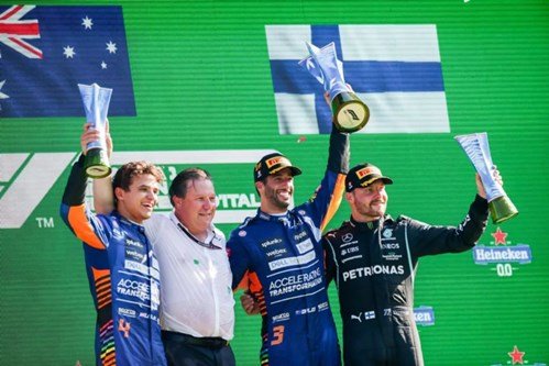 F1意大利站:里卡多时隔三年终于夺冠，他此次夺冠是侥幸还是实力？