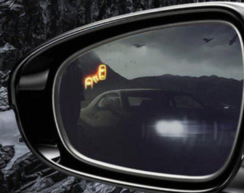 反光镜上会亮的小黄灯是干嘛的？