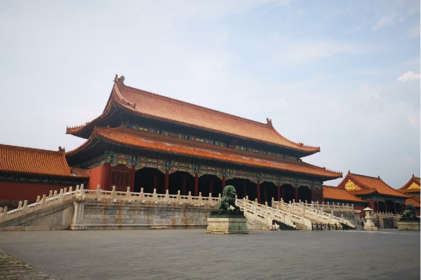 小学生故宫路线图怎么画