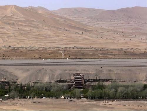 关于敦煌防护林被毁这件事，人民日报是如何评价的？