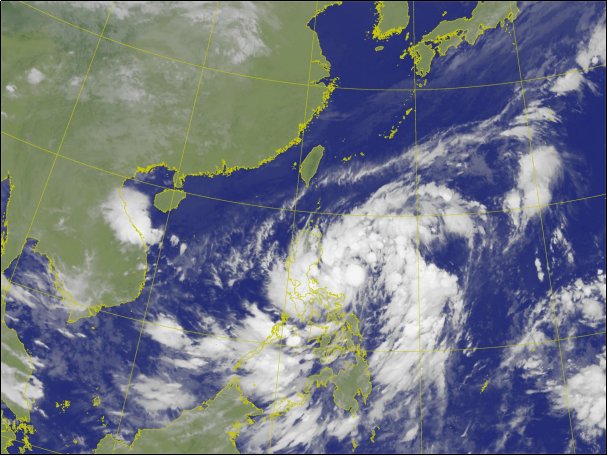 台风的移动路径