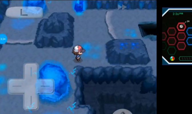 口袋妖怪黑白中怎么走出电气石洞穴，我就不知道怎么推这两个石头