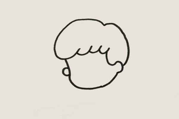 跑步的小人怎么画