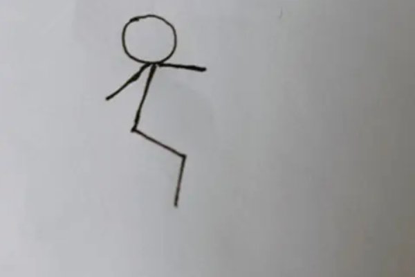 龙元素火柴人怎么画