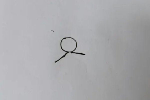 龙元素火柴人怎么画