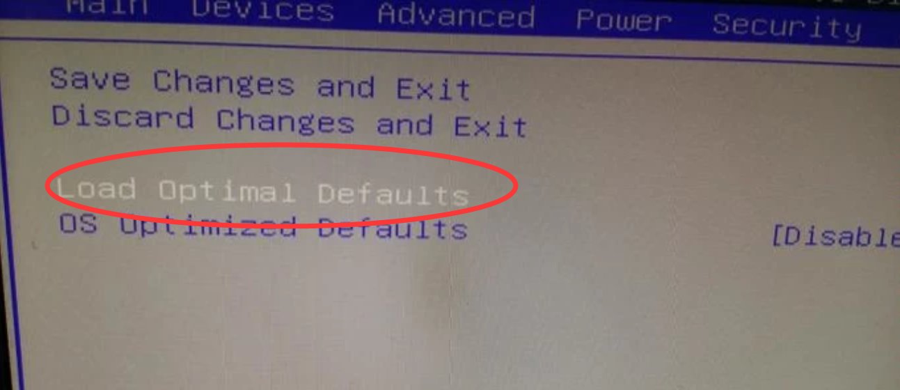 雷神笔记本bios如何恢复出厂设置？