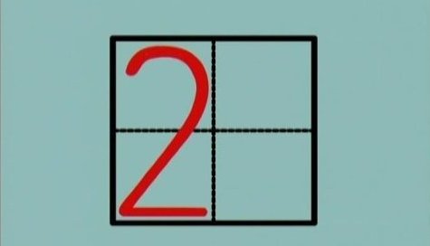 数字1到10在田字格上用什么样的格式写是正确的