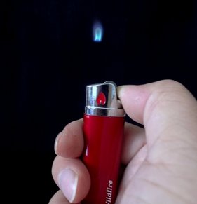 打火机怎么做鬼火