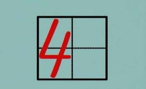 数字1到10在田字格上用什么样的格式写是正确的