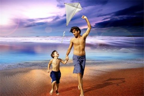 哪个瞬间你觉得父亲特别好大？