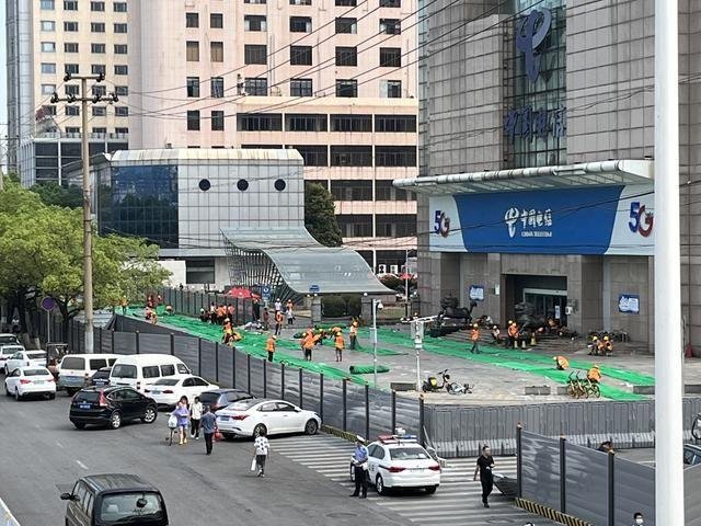 火灾第三天！长沙电信大楼进入外立面维修阶段，何时能全面结束？