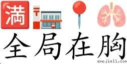 全局在胸的意思