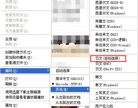 浏览器看日本的网站出现乱码怎么办