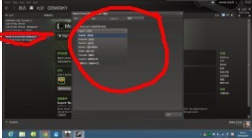 荣誉勋章2010正版怎么切换成中文？