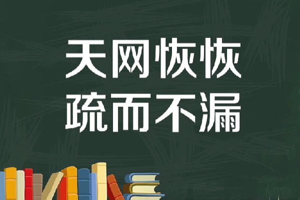 天网恢恢疏而不漏的意思