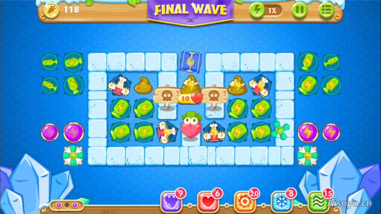 保卫萝卜2第32关怎么过