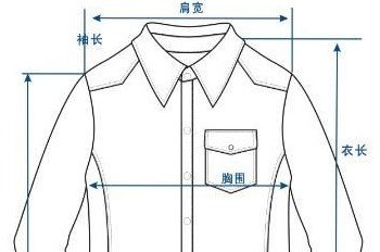 日本衣服和裤子尺码