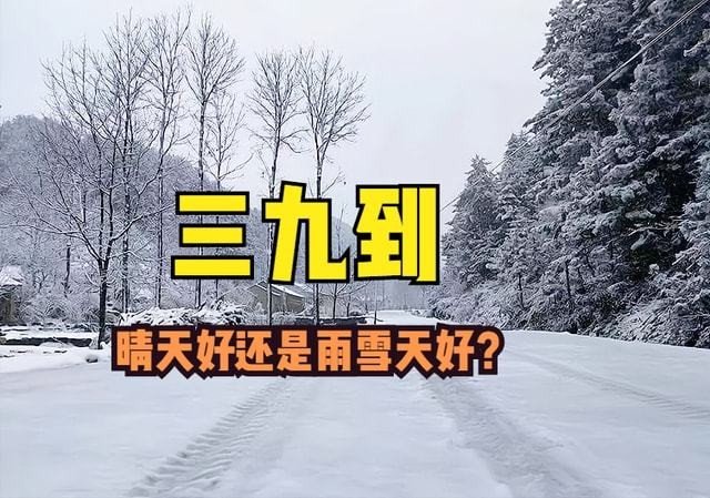 三九下雨有什么说法