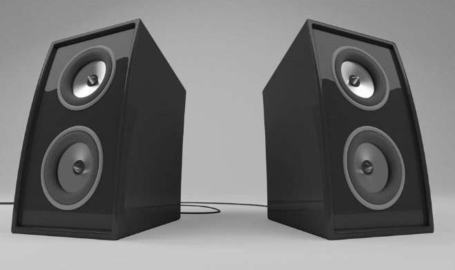 2.1电脑音响该怎么摆放?