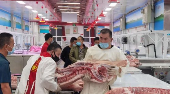 新发地猪肉批发大厅已经开始复试，是否代表新发地市场已经恢复正常？