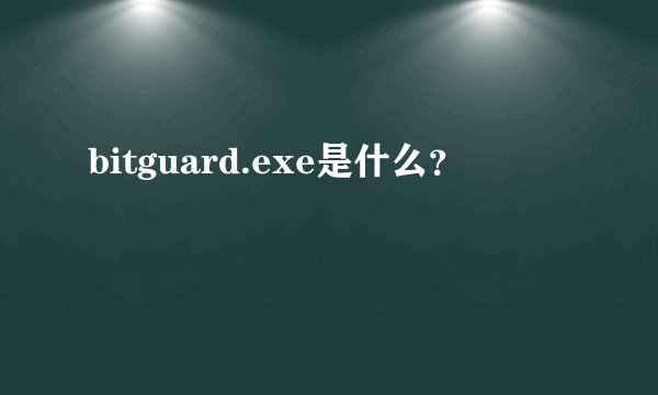 bitguard.exe是什么？