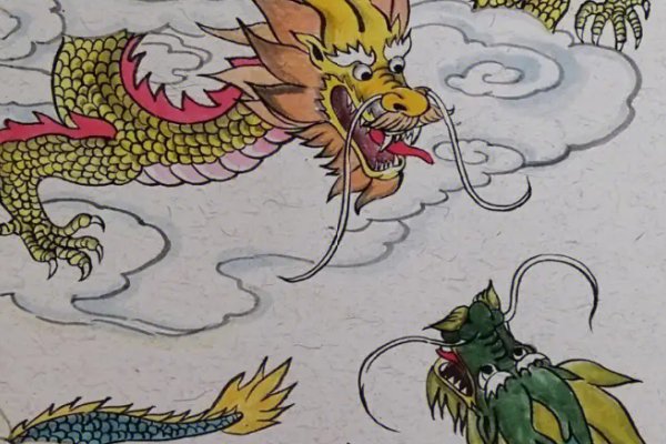 二龙戏珠的意思