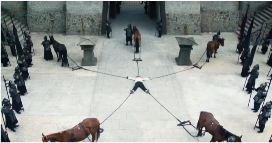 五马分尸什么意思