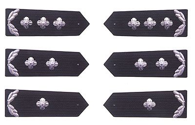 警衔等级肩章排列图片