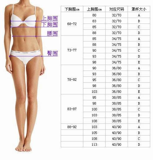 胸罩70A是多大
