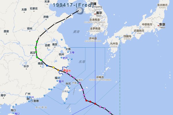 中国最强台风排名表