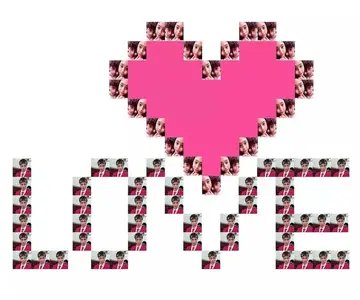 怎样可以复制粘贴1314个“我爱你”而不留空格？