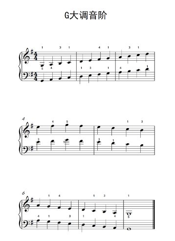 G大调是什么调？