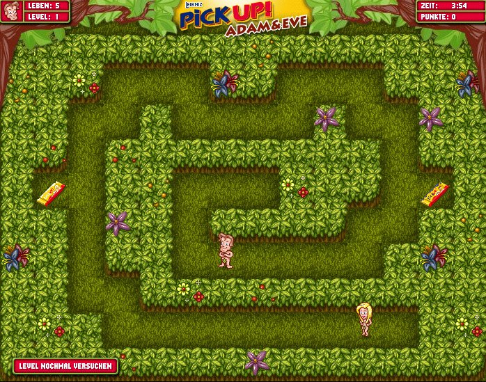 亚当夏娃吃禁果的游戏简介