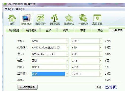 一台电脑一天能用多少度电？