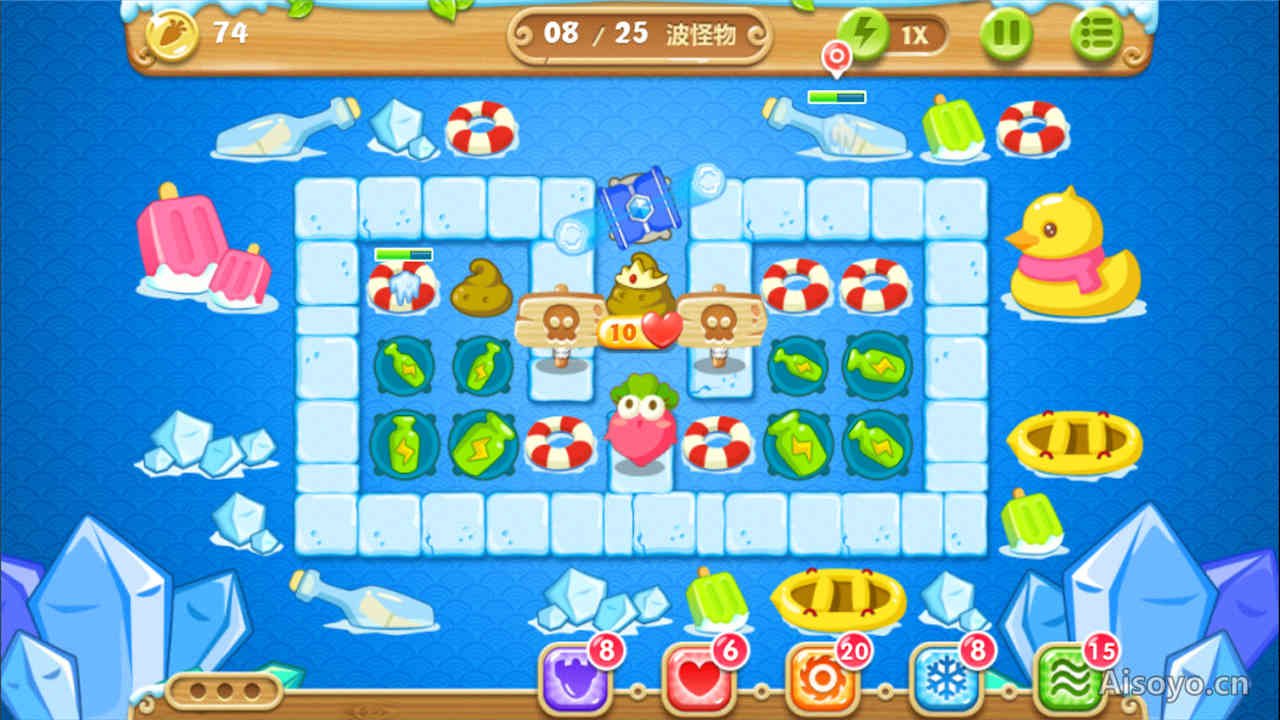 保卫萝卜2第32关怎么过