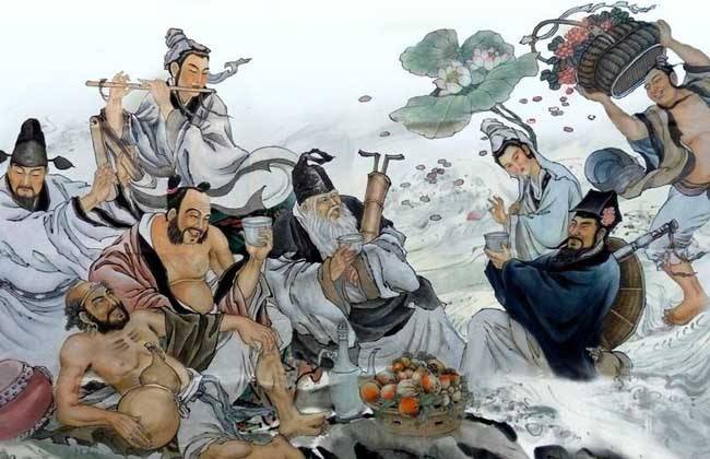 八仙过海中，蓝采和是怎么过海的?(据体写30字)