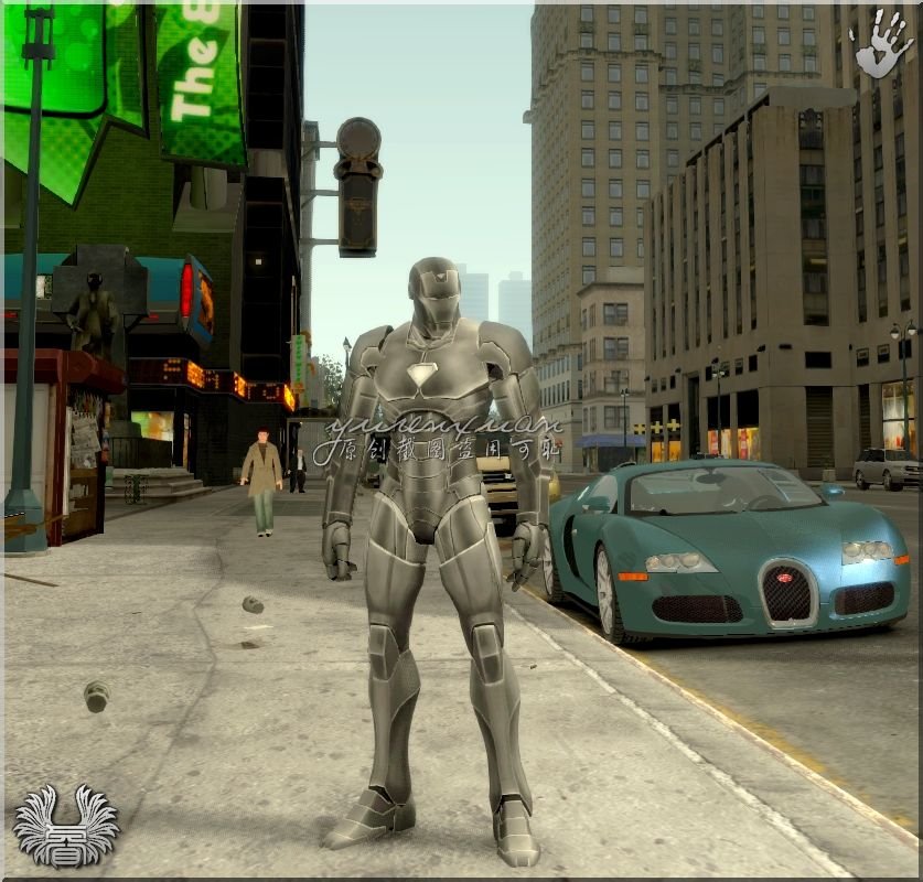 gta4钢铁侠怎么开