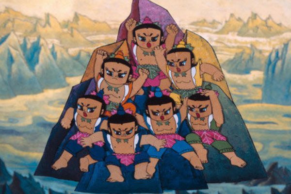 葫芦娃总共有几个？分别叫什么