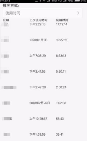 怎样查看三星手机应用使用的时间和次数