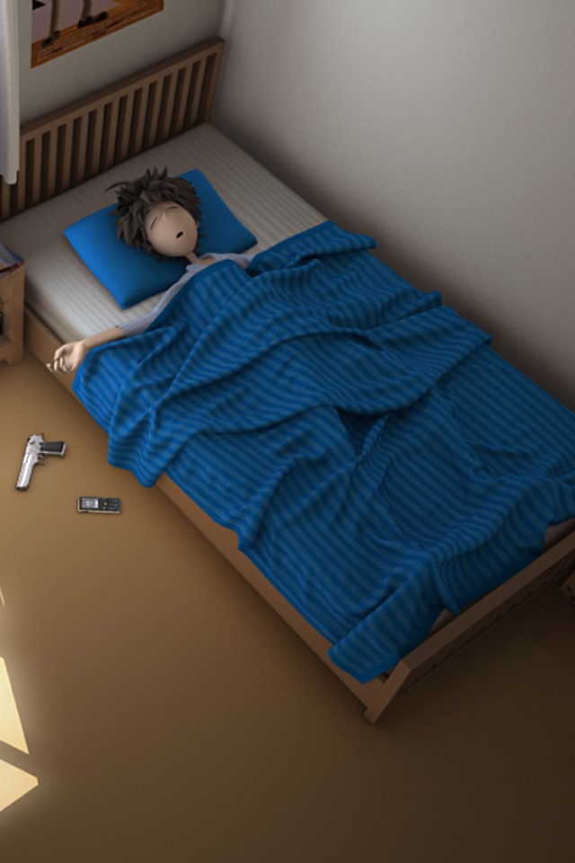 韩国动漫《闹钟》alarm手机壁纸 尺寸640*960