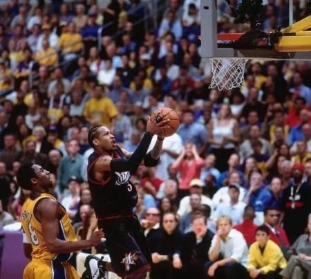 2001年NBA总决赛第一场艾弗森的数据如何？