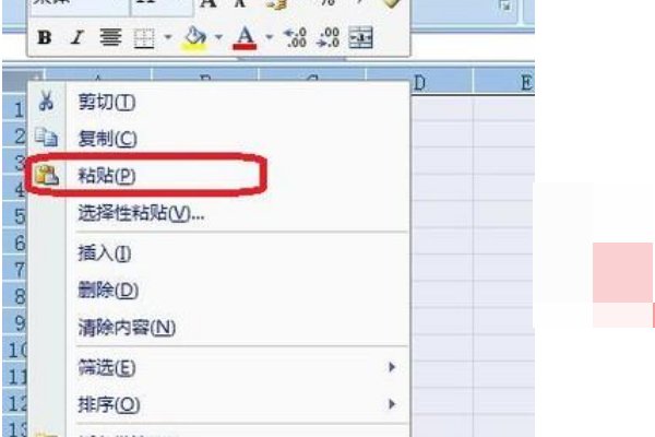 excel表格复制后无法粘贴
