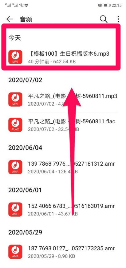 手机怎么把网上的音频文件下载到本地